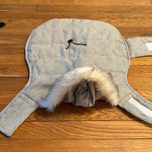 Dog Jacket with fur hood